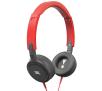 Słuchawki przewodowe JBL T300A (czerwono-szary)