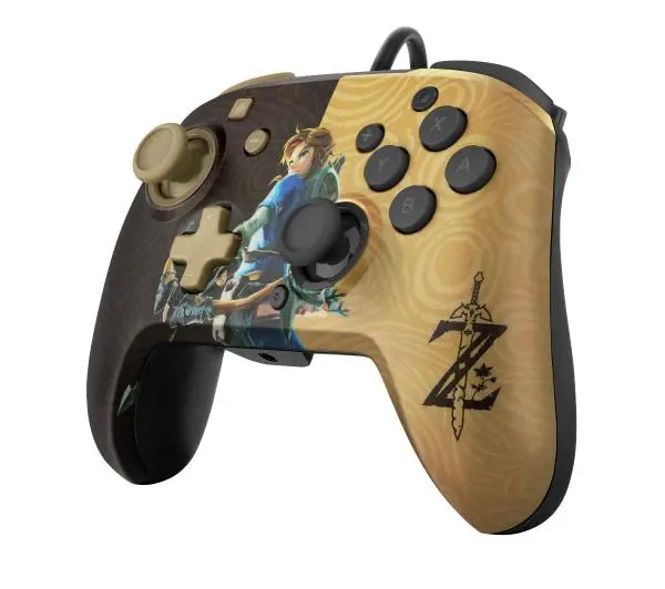 PDP Faceoff Delux+ Audio Zelda do Nintendo Switch Przewodowy