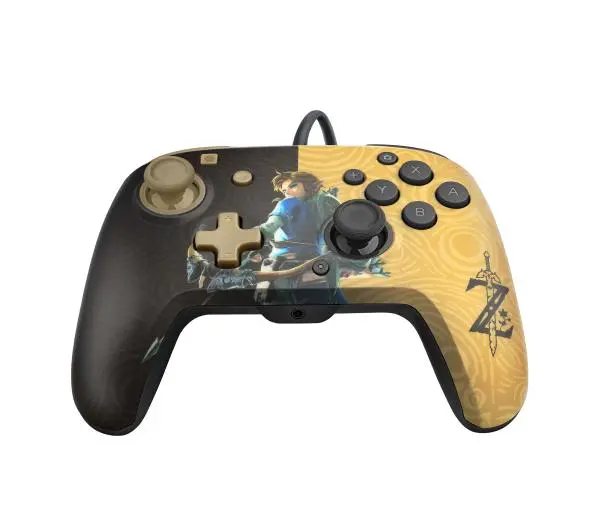 PDP Faceoff Delux+ Audio Zelda do Nintendo Switch Przewodowy