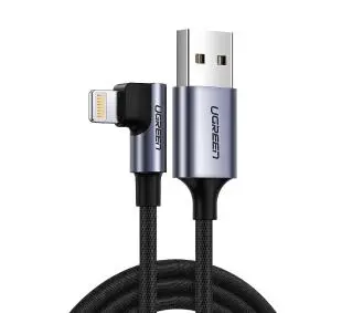 UGREEN kątowy Lightning 1m US299 Czarny