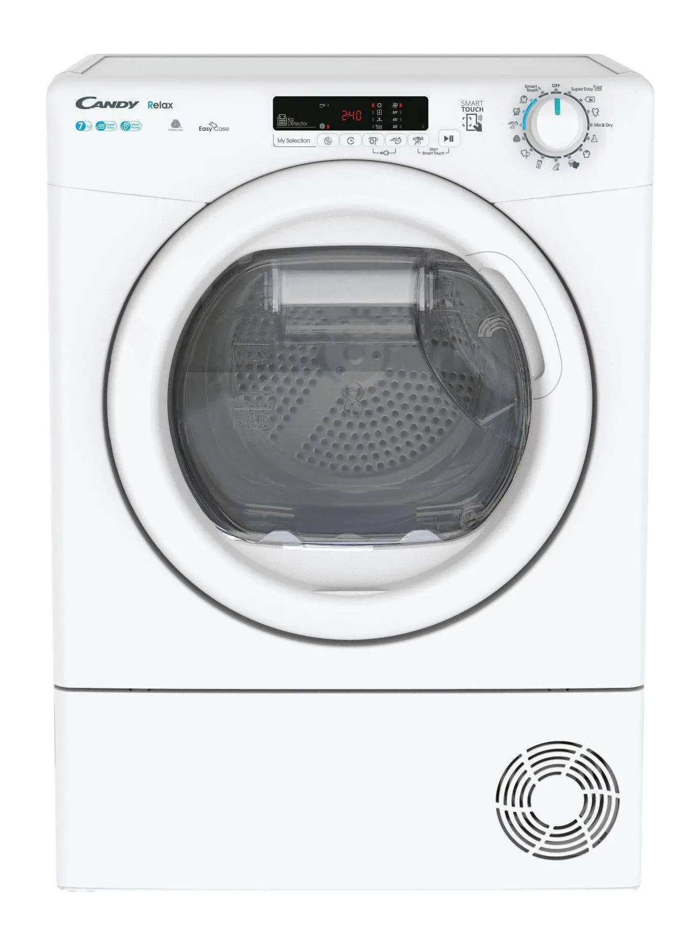 Suszarka Candy Smart CR4 H7A1DE-S Slim 46,5cm 7kg