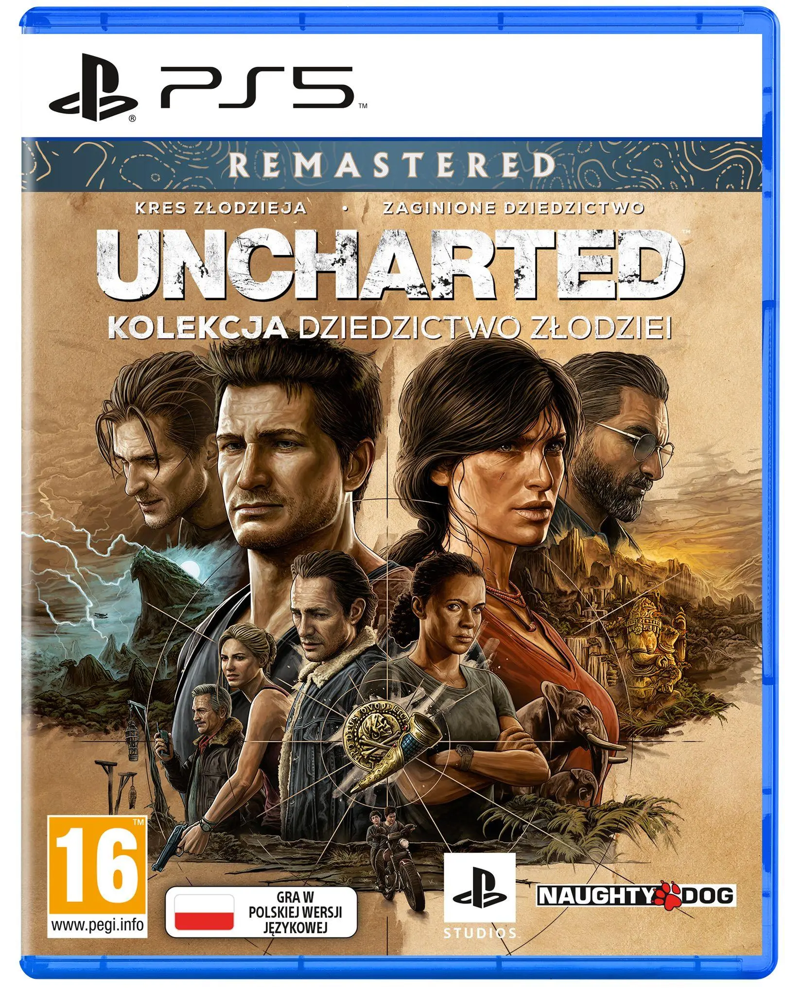 Uncharted: Kolekcja Dziedzictwo Złodziei Gra na PS5