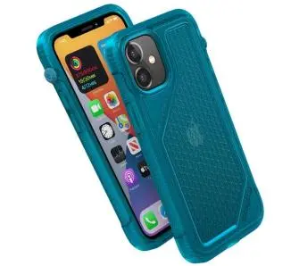 Etui Catalyst Vibe do iPhone 12 Mini niebiesko Przeźroczysty