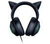 Słuchawki przewodowe z mikrofonem Razer Kraken Kitty Edition Black Nauszne Czarny