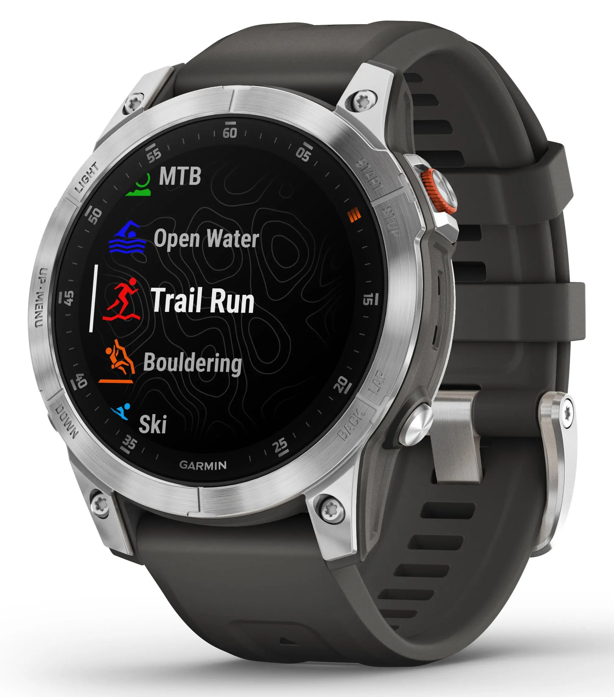 Garmin epix 2 47mm GPS Czarno-srebrny