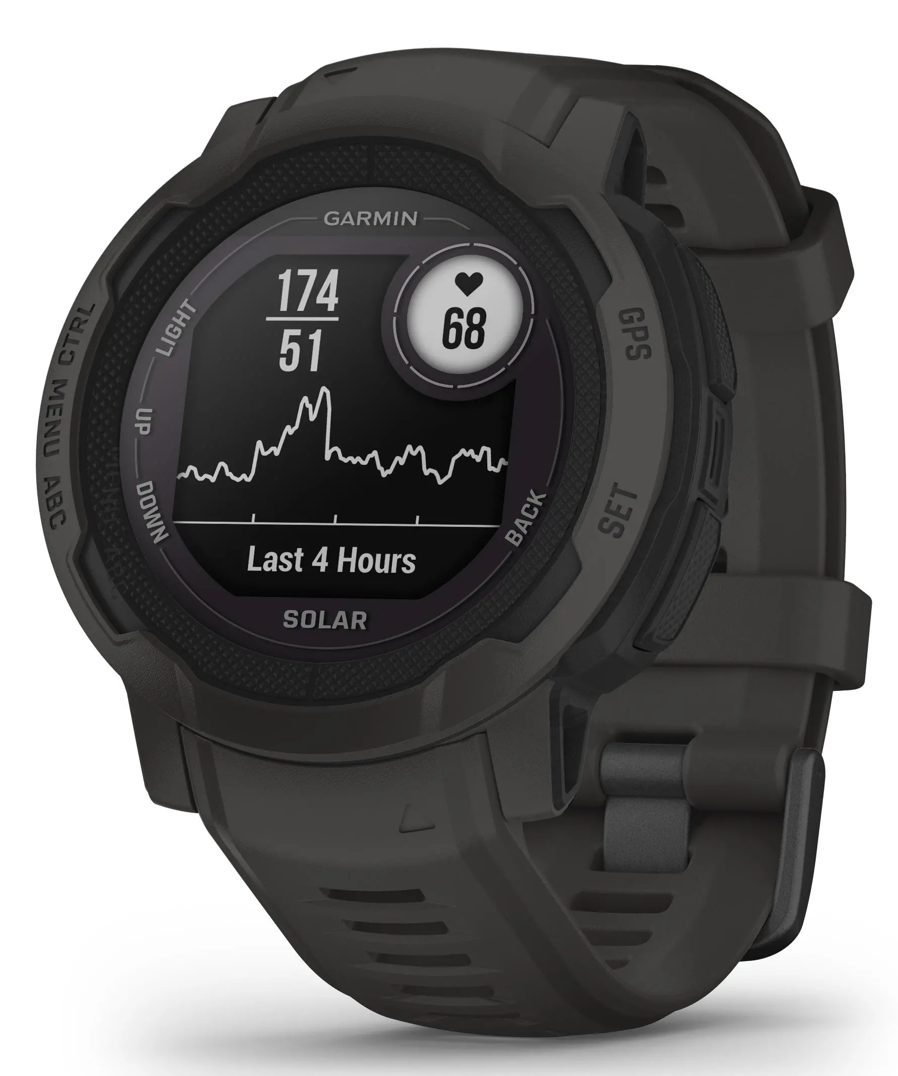 Garmin Instinct 2 Solar 45mm GPS Grafitowy