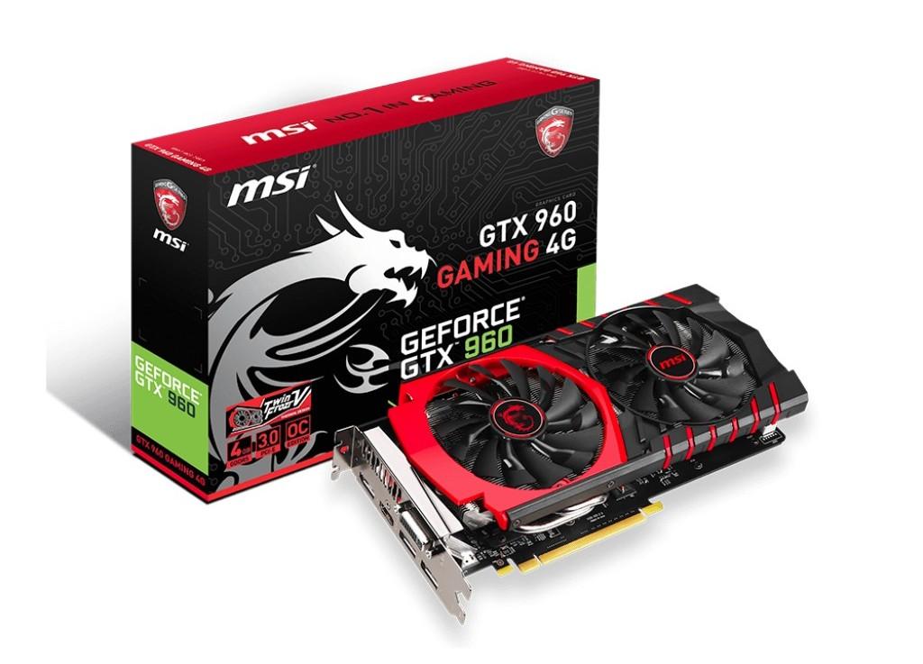 MSI GeForce GTX960 Gaming 4GB DDR5 128bit