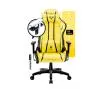 Fotel Diablo Chairs X-One 2.0 Normal Size Electric Yellow Gamingowy do 136kg Skóra ECO Tkanina Żółto-czarny