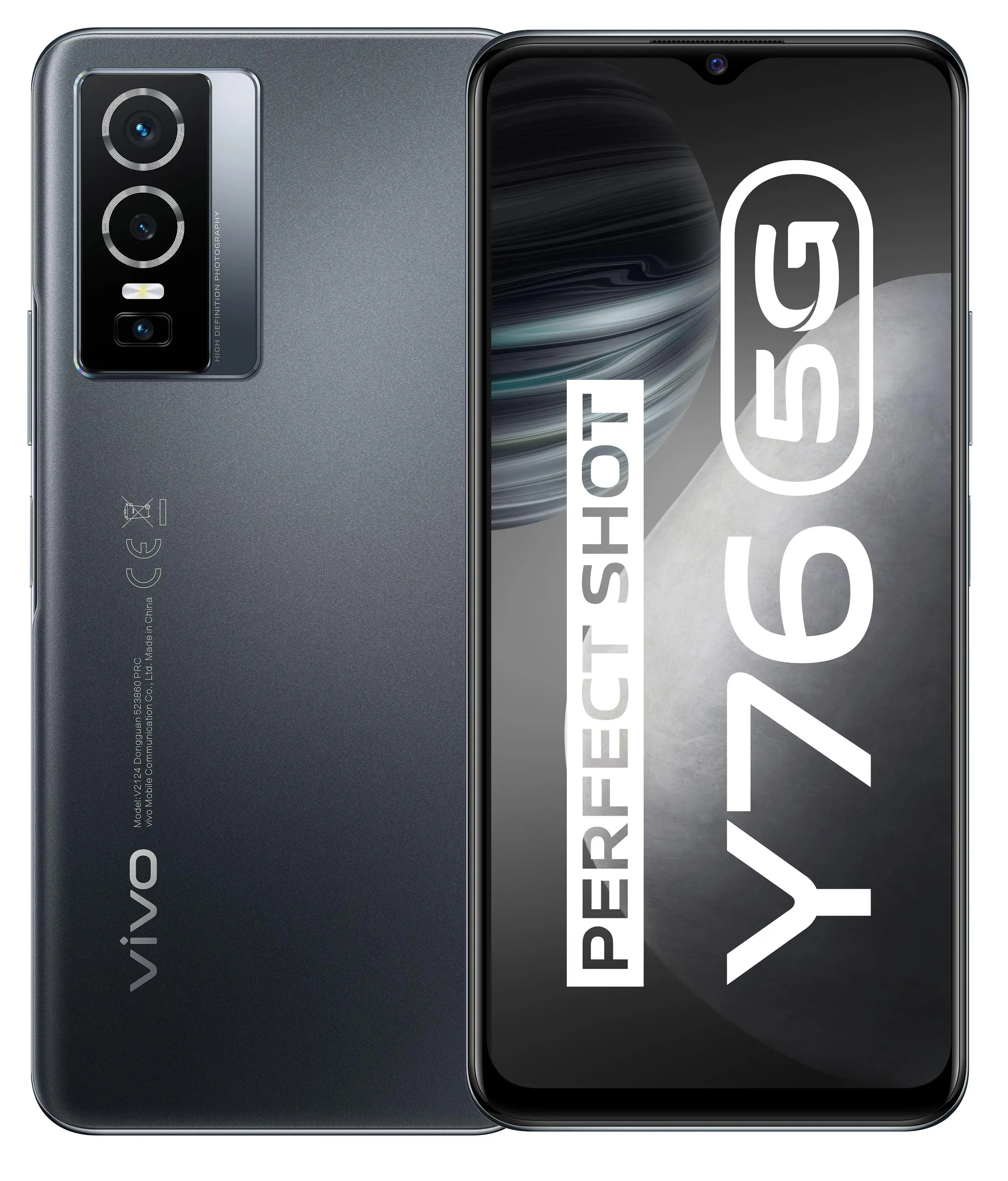 Smartfon vivo Y76 5G 6,58" 60Hz 50Mpix Czarny