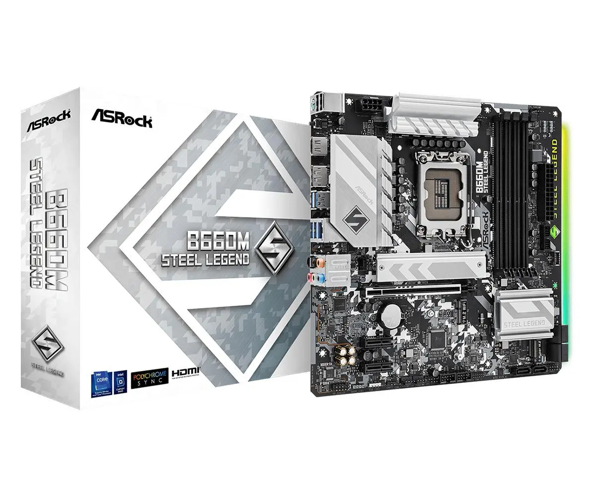 Płyta główna ASrock B660M Steel Legend DDR4