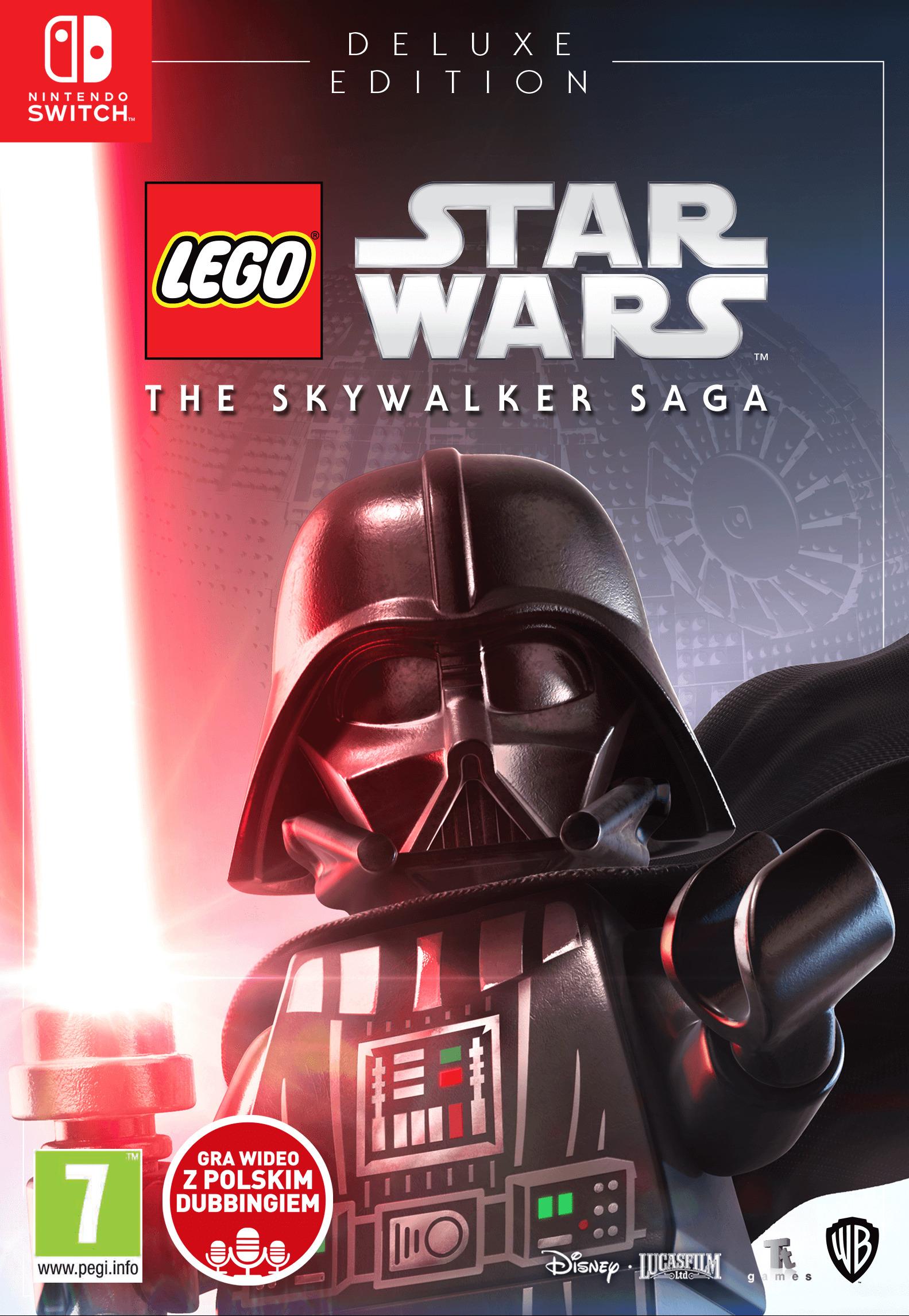 LEGO Gwiezdne Wojny: Saga Skywalkerów - Edycja Deluxe - Gra na Nintendo Switch