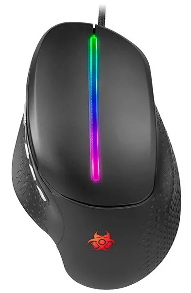 Myszka gamingowa Tracer Gamezone Snail RGB Czarny