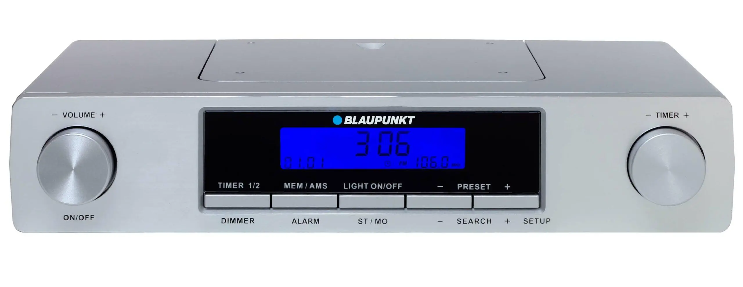 Radioodbiornik Blaupunkt KR12SL Radio FM Srebrny