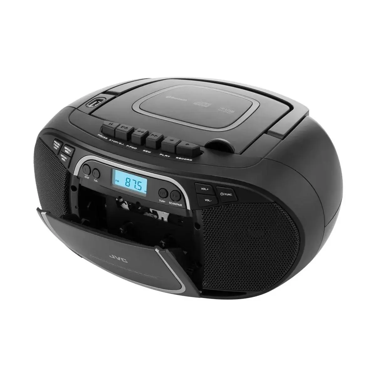 Radiomagnetofon JVC RC-E451B Bluetooth Czarny