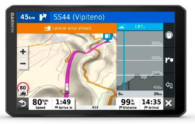 Nawigacja Garmin Camper 890 EU MT-D 8" wyd. City Navigator NT mapa Europy