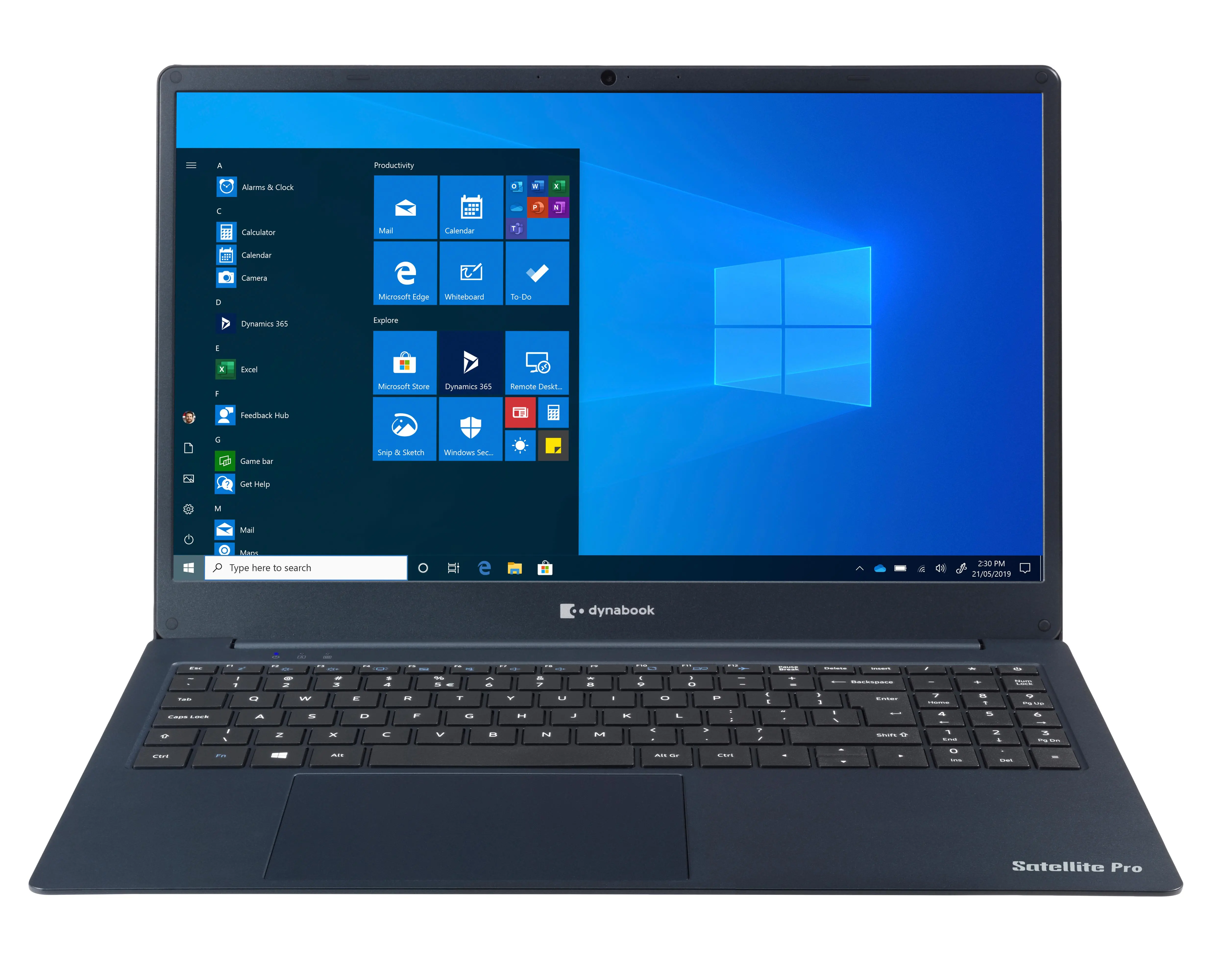 Laptop biznesowy Toshiba Satellite Pro C50-H-104 15,6" i7-1065G7 16GB RAM 1TB Dysk SSD Win10 Pro Granatowy