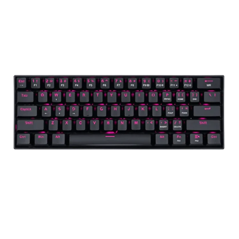 Klawiatura mechaniczna Redragon K630 RGB Dragonborn Red Switch Czarny