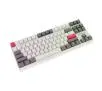 Klawiatura mechaniczna Krux Atax Pro RGB Creator Retro Gateron Yellow Pro Biały