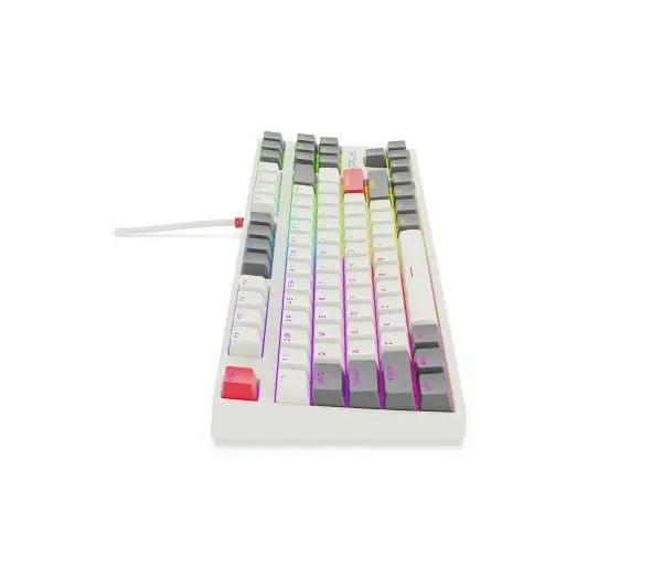 Krux Atax Pro RGB Creator Retro Gateron Yellow Pro Biały