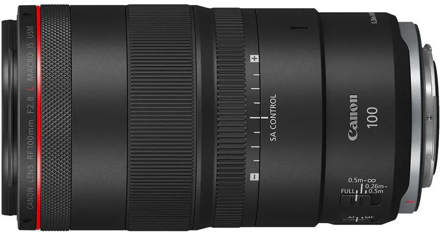Obiektyw Canon teleobiektyw RF 100mm f/2,8L Macro IS USM