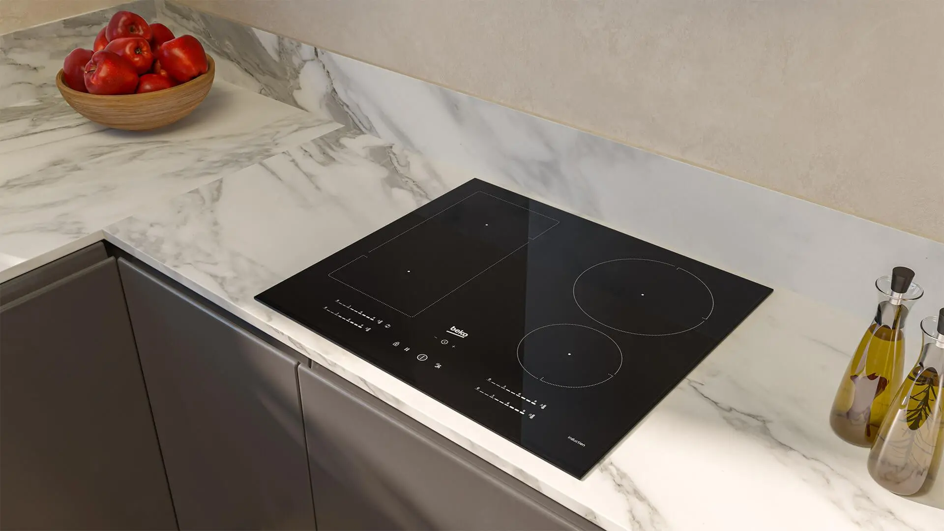 Płyta indukcyjna Beko bPro500 HII64730UFT Slim IndyFlex 59cm