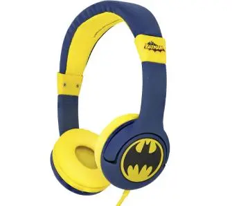 Słuchawki przewodowe OTL Technologies Batman Crusader Nauszne Żółto-niebieski