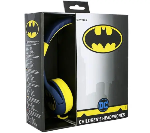 OTL Technologies Batman Crusader Nauszne Żółto-niebieski