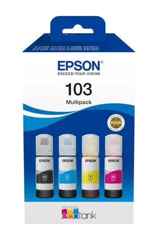 Tusz Epson EcoTank 103 C13T00S64A Multipack Cmyk 260 ml