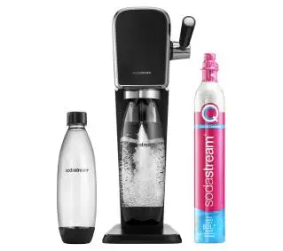 Sodastream ART Czarny + Nabój z gazem CO2 - Kup na Raty - RRSO 0%