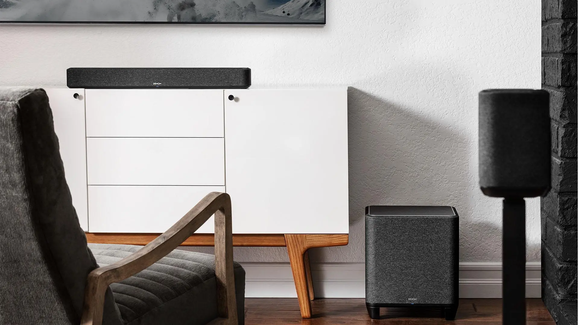 Subwoofer Denon Home Aktywny Czarny