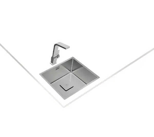 Teka Flexlinea RS15 45.40 Stalowy Stal szlachetna - DRUGI -30%, ALBO 5-TY ZA 1ZŁ - Kup na Raty - RRSO 0%