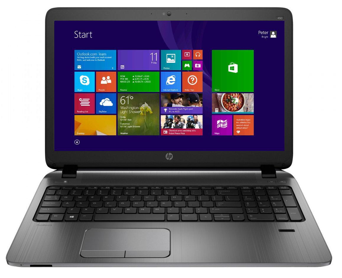HP ProBook 450 G2 15,6" Intel® Core™ i5-5200U 4GB RAM  500GB Dysk  Win8.1 Pro