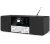 Radioodbiornik TechniSat DigitRadio 3 IR Radio FM DAB+ Internetowe Bluetooth Czarno-srebrny