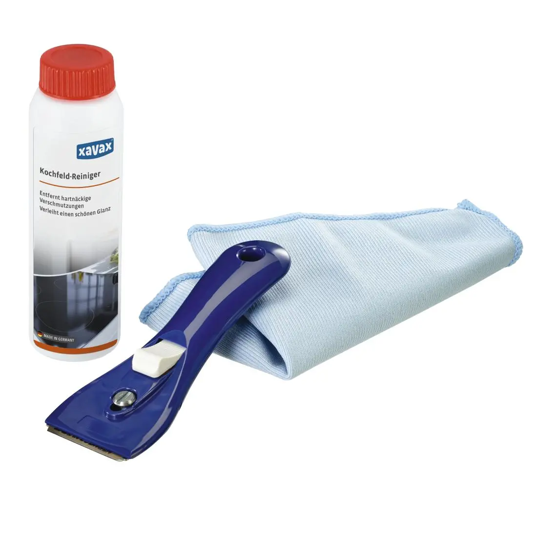Produkt czyszczący Xavax zestaw do czyszczenia płyt indukcyjnych, 3-częściowy 111752