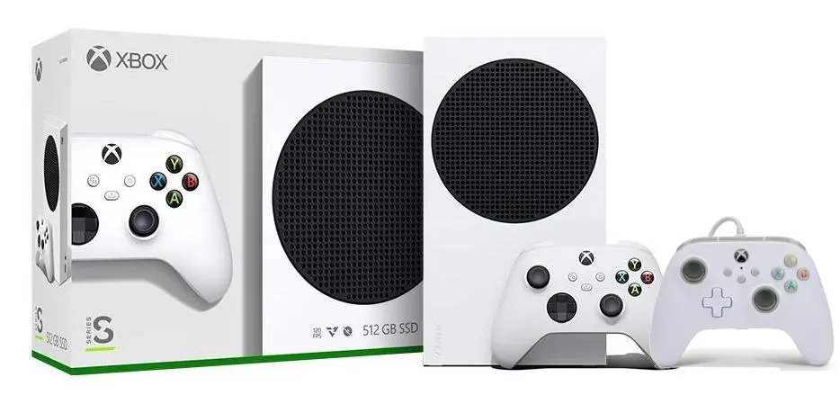 Konsola Xbox Series S 512GB + Pad przewodowy PowerA Biały