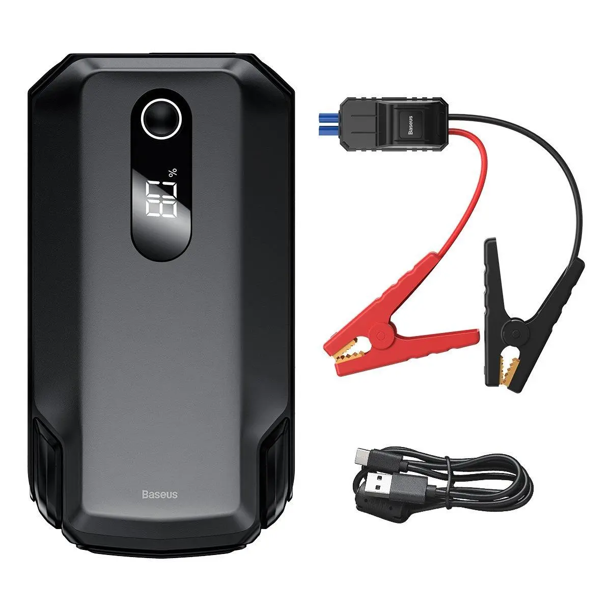 Powerbank Baseus CGNL020001 Super Energy Max Car Jump Starter 20000mAh 2000A USB Czarny