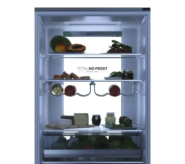 Haier Seria 7 HTW7720ENMP Pełny No Frost 200,6cm Szuflada z kontrolą wilgotności Zdalne sterowanie Inox - Kup na Raty - RRSO 0%