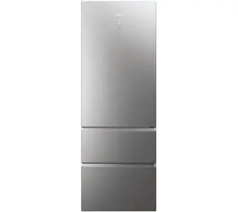 Lodówka Haier Seria 7 HTW7720ENMP Pełny No Frost 200,6cm Szuflada z kontrolą wilgotności Inox