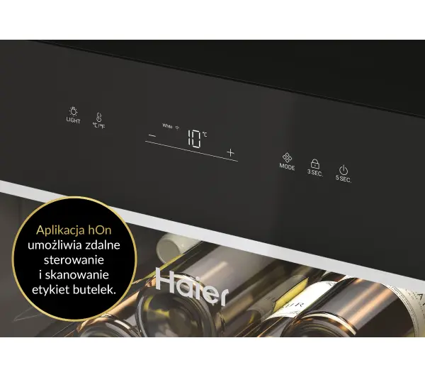 Haier Wine Bank Series 5 HWS247GGU1 247 miejsc na butelki - DRUGI -30%, ALBO 5-TY ZA 1ZŁ - Kup na Raty - RRSO 0%
