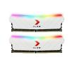 Pamięć RAM PNY XLR8 Gaming EPIC-X RGB DDR4 16GB (2 x 8GB) 3200 CL16 (biały)