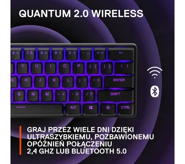 SteelSeries Apex Pro Mini Wireless Czarny - Kup na Raty - RRSO 0%