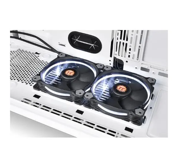 Thermaltake View 71 Riing Tempered Glass Snow Edition RGB Biały - Kup na Raty - RRSO 0%