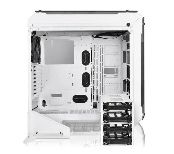 Thermaltake View 71 Riing Tempered Glass Snow Edition RGB Biały - Kup na Raty - RRSO 0%