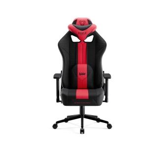 Fotel Diablo Chairs X-Player 2.0 Kido Dla dzieci do 90kg Skóra ECO Tkanina Karmazynowo-antracytowy