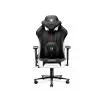 Fotel Diablo Chairs X-Player 2.0 Kids Size  Dla dzieci do 120kg Skóra ECO Tkanina Czarno-biały