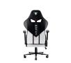 Fotel Diablo Chairs X-Player 2.0 Kids Size  - dla dzieci - czarno-biały - skóra ECO - tkanina - do 120kg