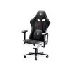 Fotel Diablo Chairs X-Player 2.0 Kids Size  Dla dzieci do 120kg Skóra ECO Tkanina Czarno-biały