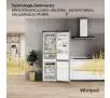 Lodówka Whirlpool W7X 93T KS Pełny No Frost 202,7cm Szuflada z kontrolą wilgotności Czarny Inox