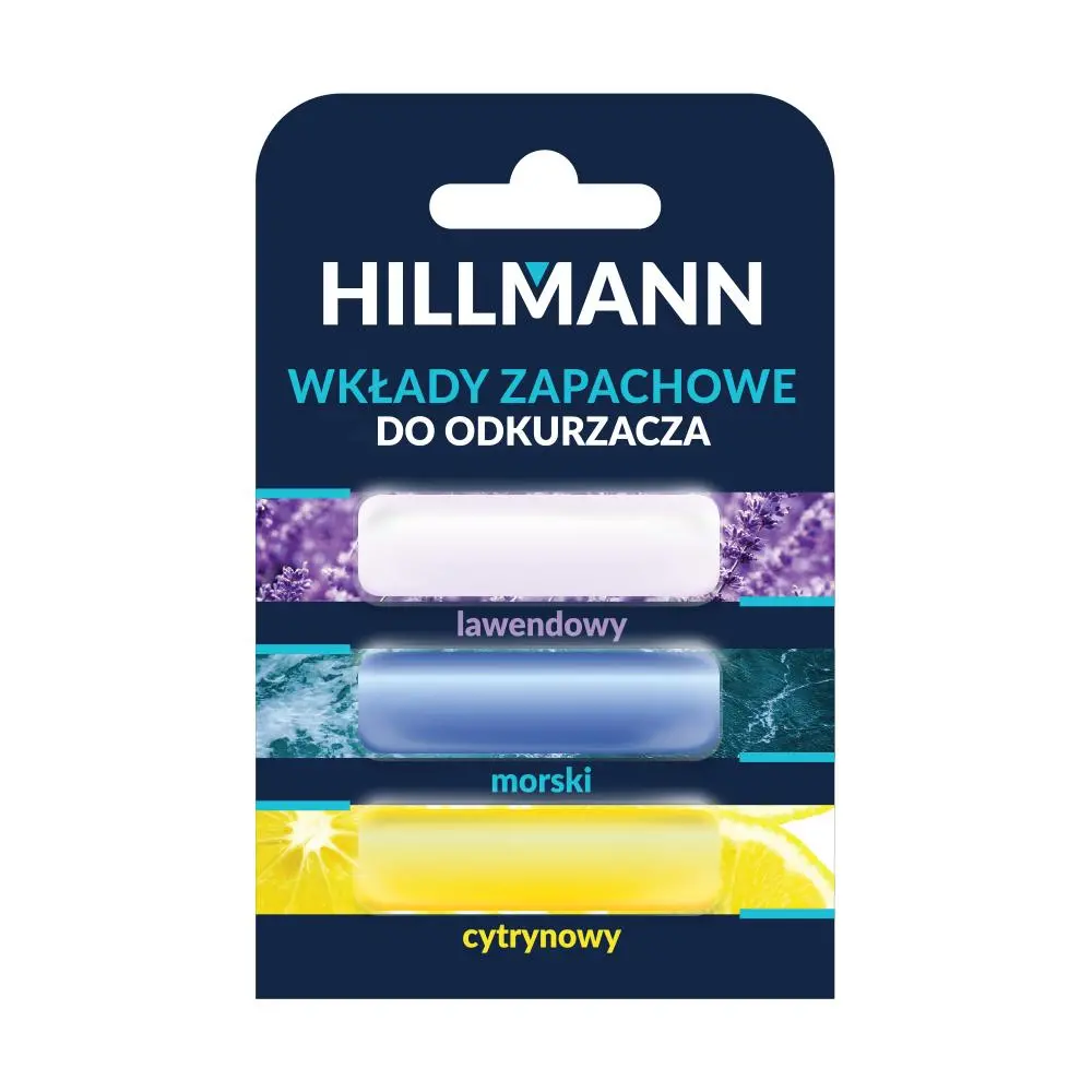 Wkład zapachowy HILLMANN Mix 3szt.