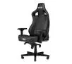 Fotel Next Level Racing NLR-G004 Elite Gaming Chair Leather Edition Gamingowy  do 140kg Skóra naturalna Czarny